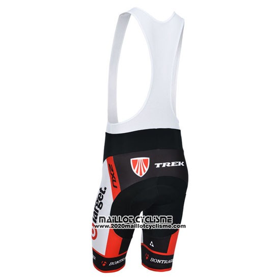 2013 Maillot Ciclismo Trek Rouge et Blanc Manches Courtes et Cuissard